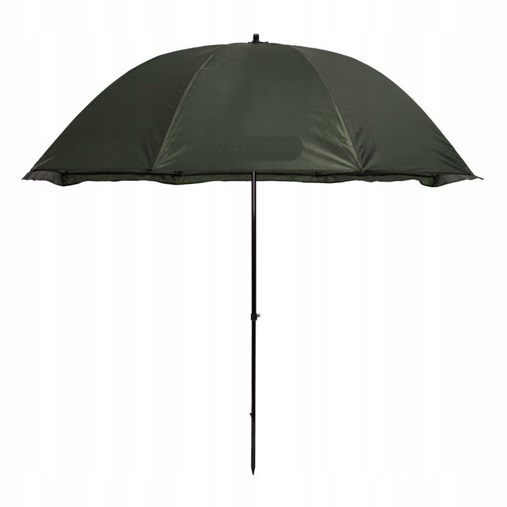 Umbrela pescuit 200x220 cm, cu perete lateral detasabil si ferestre, reglabil pe inaltime si unghi, otel si Oxford impermeabil, verde