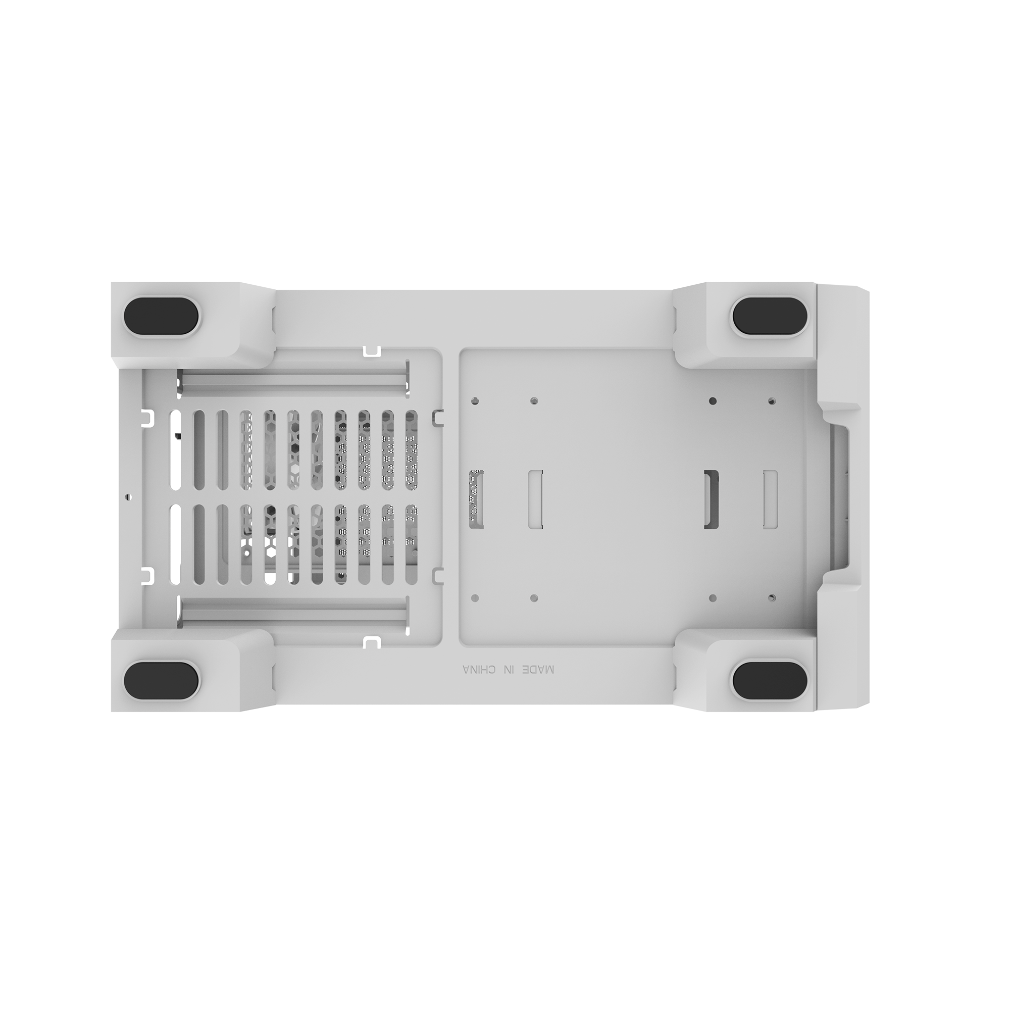 CARCASA Zalman "Z1 Iceberg", mini tower, , fara sursa, suporta 5xfan, 3xfan inclus, , USB 3.1 gen1 x 2, USB 2.0 x 1, audio+mic, 4 sloturi expansiune, alb, "Z1 Iceberg White"