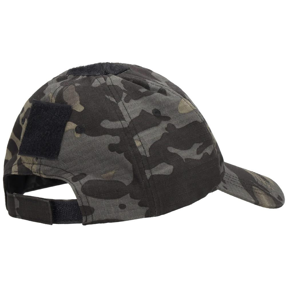 Sapca tactica cu cozoroc curbat, cu scai pentru atasare patch, unisex, culoare camuflaj