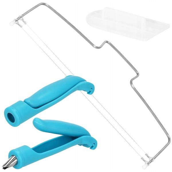 Set patiserie cu platou rotativ, 124 piese cu sabloane pentru ornarea prajiturilor