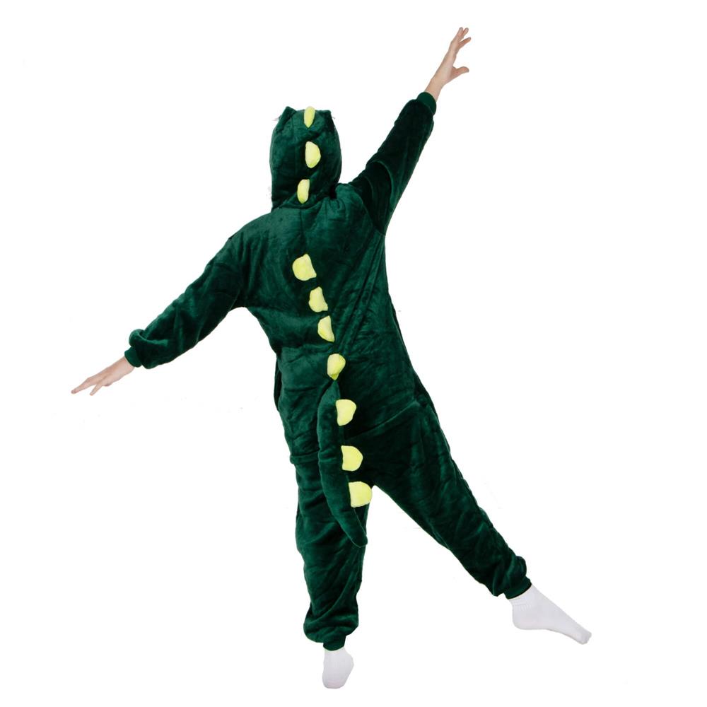 Pijama tip salopeta pentru copii, model Dragon, marime 130-140cm