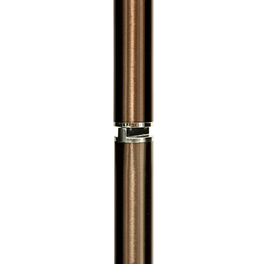 Suport hartie igienica 5Five Come cu rezervor integrat, inox, 60 cm, aramiu