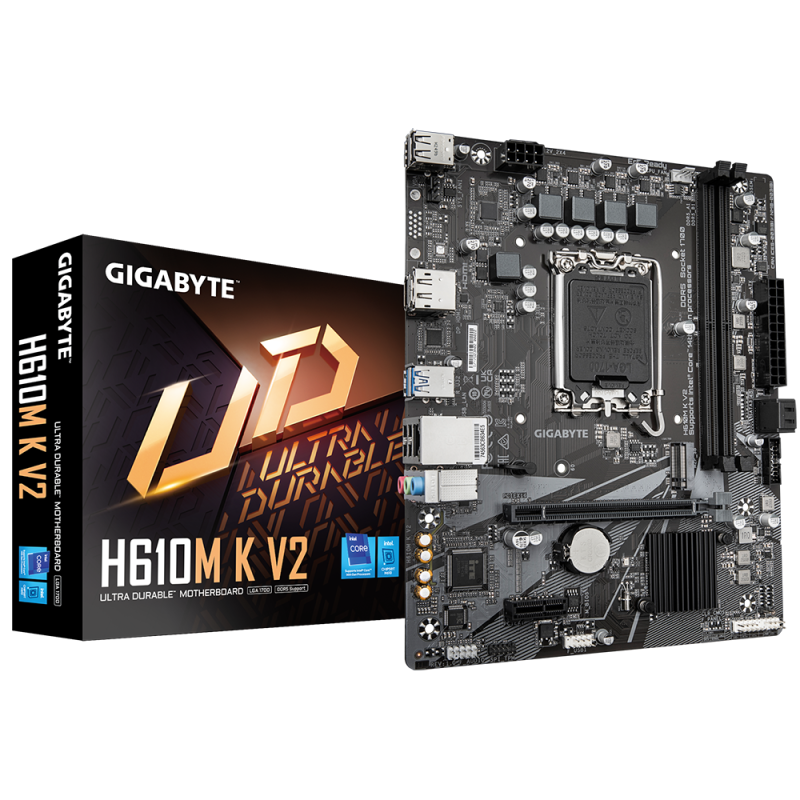 MB GIGABYTE H610M K V2 LGA1700 DDR5
