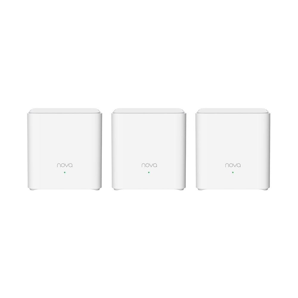 MESH Tenda, wireless, router AX1500, pt interior, 1500 Mbps, port LAN, WAN, 2.4 GHz | 5 GHz, antena interna x 2, standard 802.11ax,Wi-Fi 6 "MX3(3-pack)"