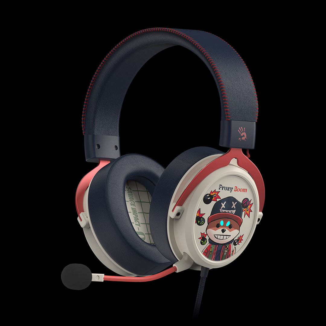Casti gaming Bloody Gaming-Specific Sound Quality USB Proxy Boom "M595 Proxy Boom"(timbru verde 0.8 lei) 4711421 000260
