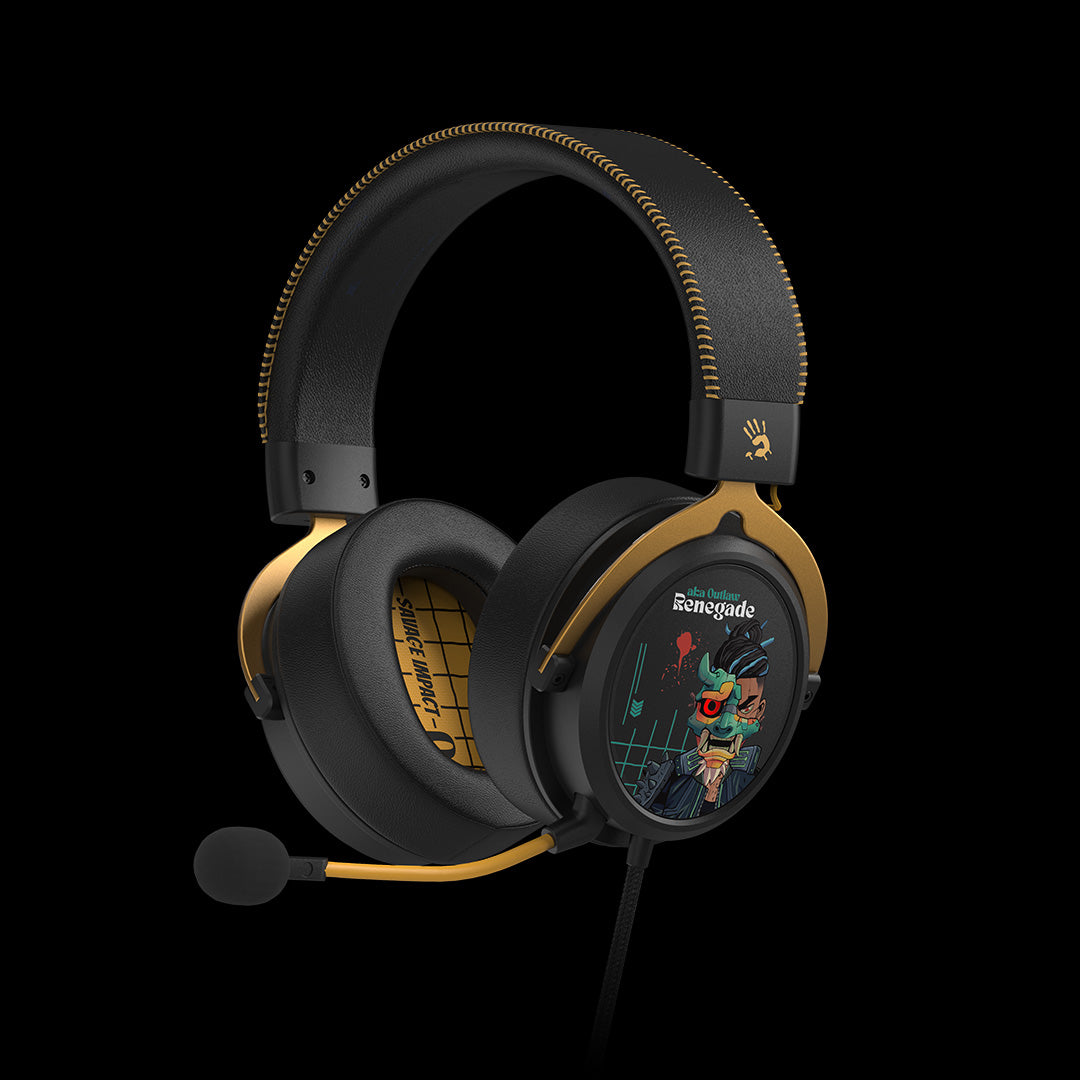 Casti gaming Bloody Gaming-Specific Sound Quality USB Renegade Midnight "M595 Renegade Midnight"(timbru verde 0.8 lei) 4711421 000284