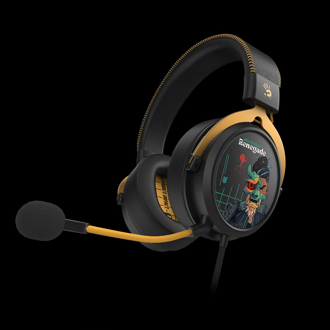 Casti gaming Bloody Gaming-Specific Sound Quality USB Renegade Midnight 