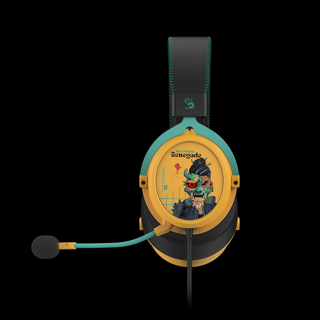 Casti gaming Bloody Gaming-Specific Sound Quality USB Renegade Sunset "M595 Renegade Sunset"(timbru verde 0.8 lei) 4711421 000277