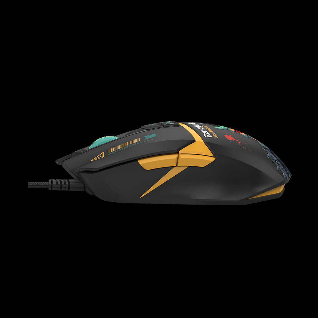 Mouse A4Tech, gaming, Bloody RGB Animation Backlit USB Renegade Midnight, "W63Max Renegade Midnight", 4711421 000536