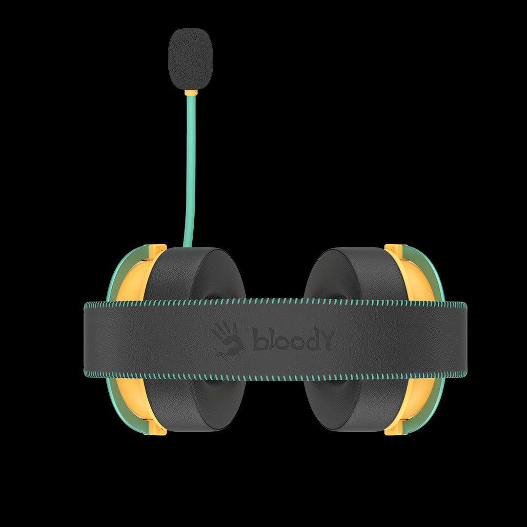 Casti gaming Bloody Bluetooth v5.3 + 2.4GHz + Wired Multi-Mode Connection Headset Renegade Sunset "MR595 Renegade Sunset"(timbru verde 0.8 lei) 4711421 000307