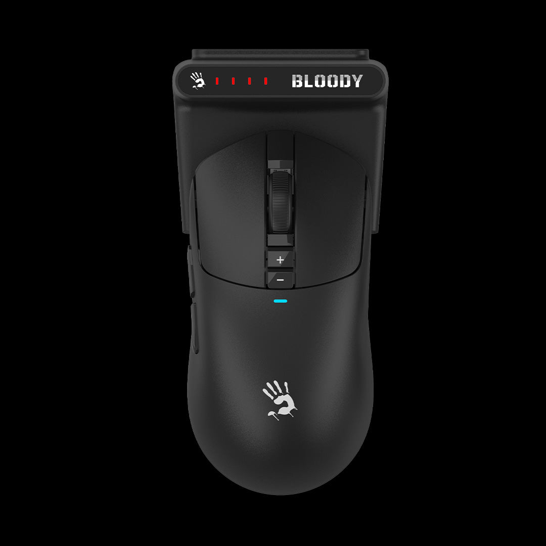 Mouse A4Tech, gaming, BLOODY WAVELINK FULL ,SPEED DUAL MODE WIRELESS USB BLACK , "R72UltraDuo BLACK ", 4711421 000970