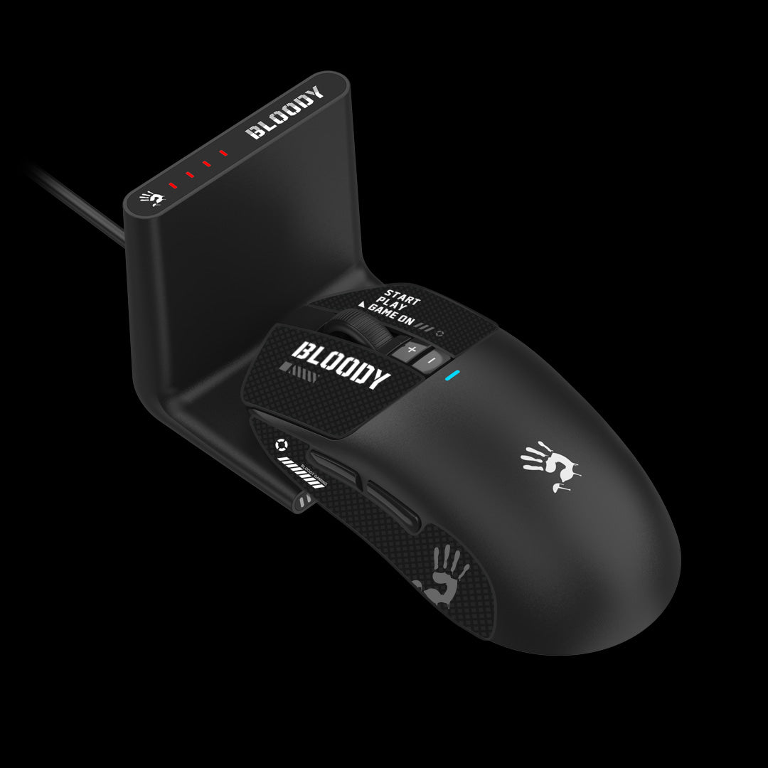 Mouse A4Tech, gaming, BLOODY WAVELINK FULL ,SPEED DUAL MODE WIRELESS USB BLACK , "R72UltraDuo BLACK ", 4711421 000970