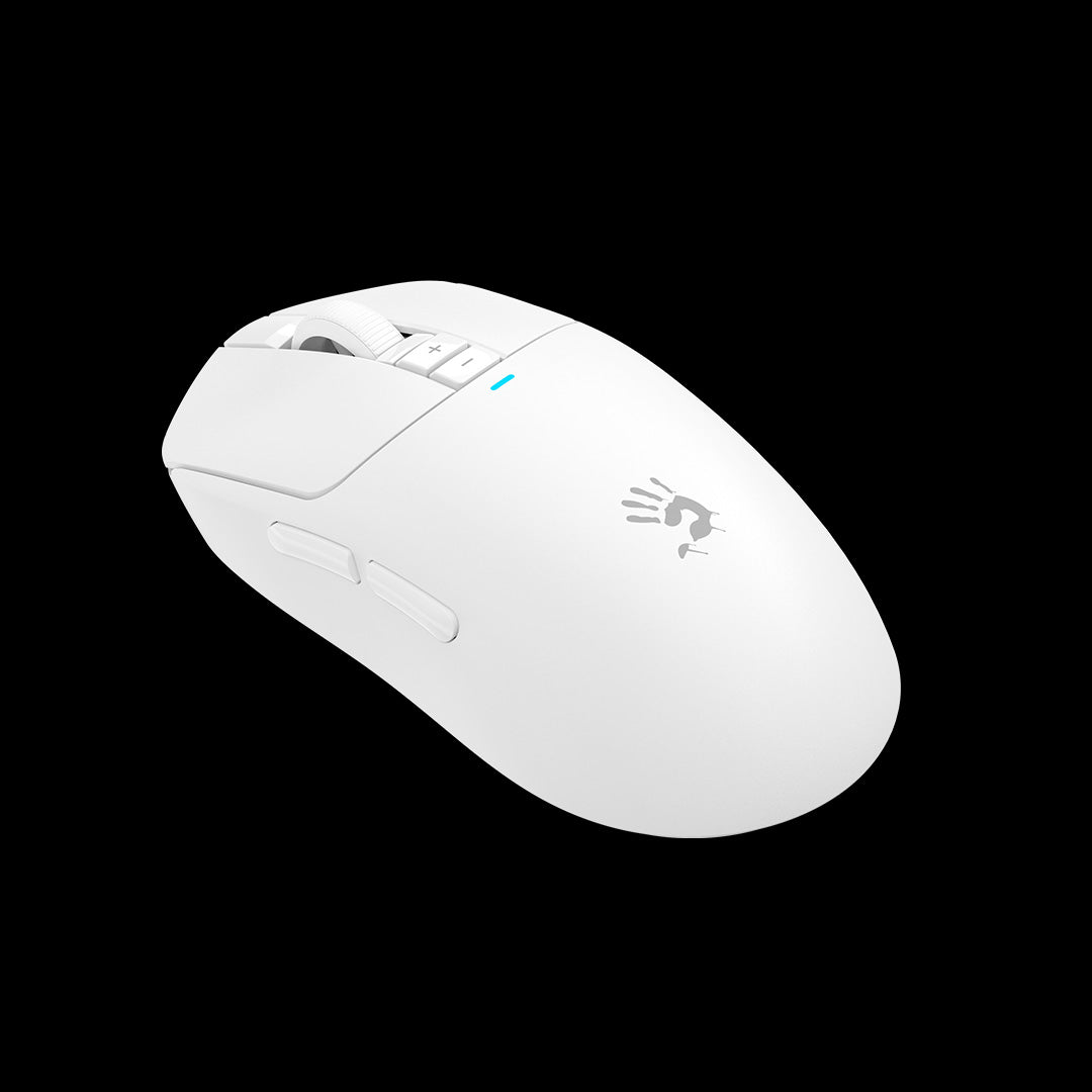 Mouse A4Tech, gaming, BLOODY WAVELINK FULL SPEED, DUAL MODE WIRELESS USB WHITE TYPE-C , "R72Ultra White", 4711421 000901
