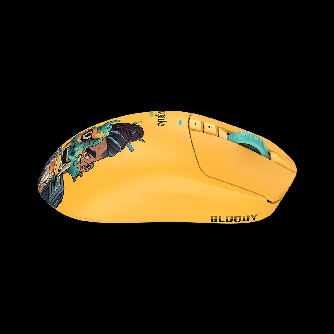 Mouse A4Tech, gaming, BLOODY WAVELINK FULL SPEED,DUAL MODE WIRELESS USB RENEGADE SUNSET TYPE-C , "R72Ultra RENEGADE SUNSET", 4711421 001267