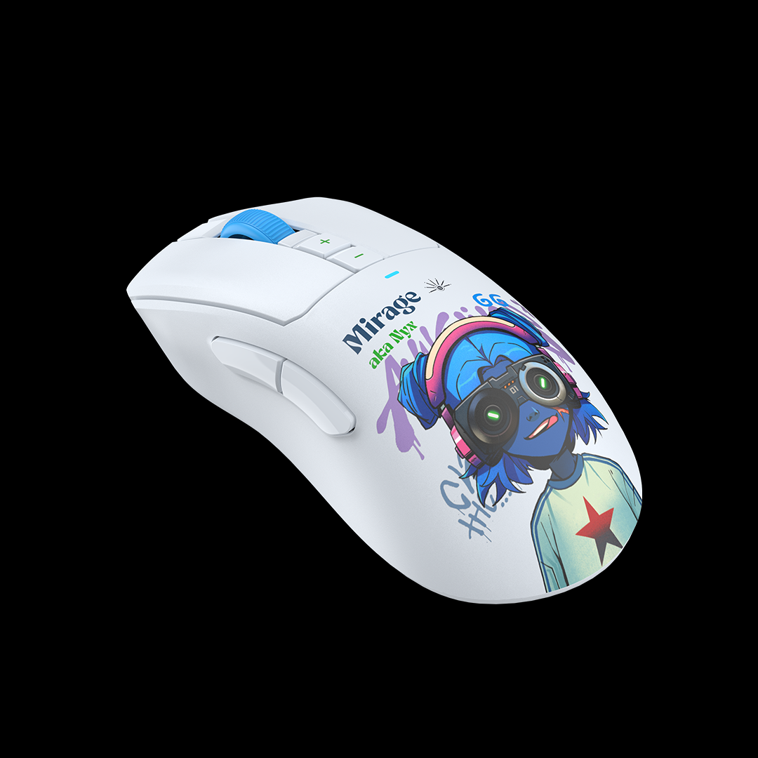 Mouse A4Tech, gaming, Bloody WaveLink Full Speed Dual Mode Wireless Nyx Mirage, "R73Pro Nyx Mirage", 4711421 002264