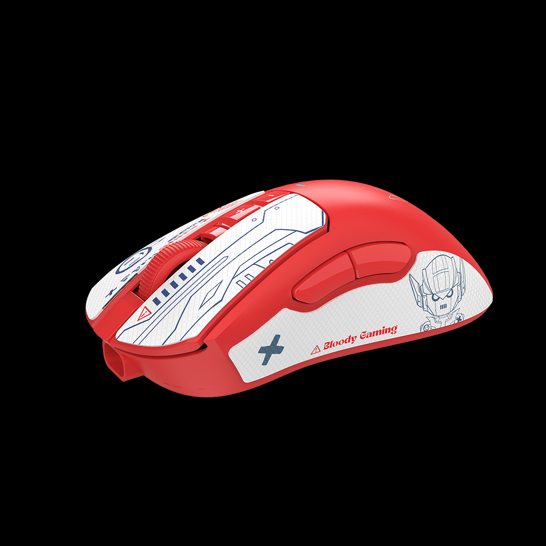 Mouse A4Tech, gaming, Bloody WaveLink Full Speed Dual Mode Wireless Pyro Blaze, "R73Ultra Pyro Blaze", 4711421 002509