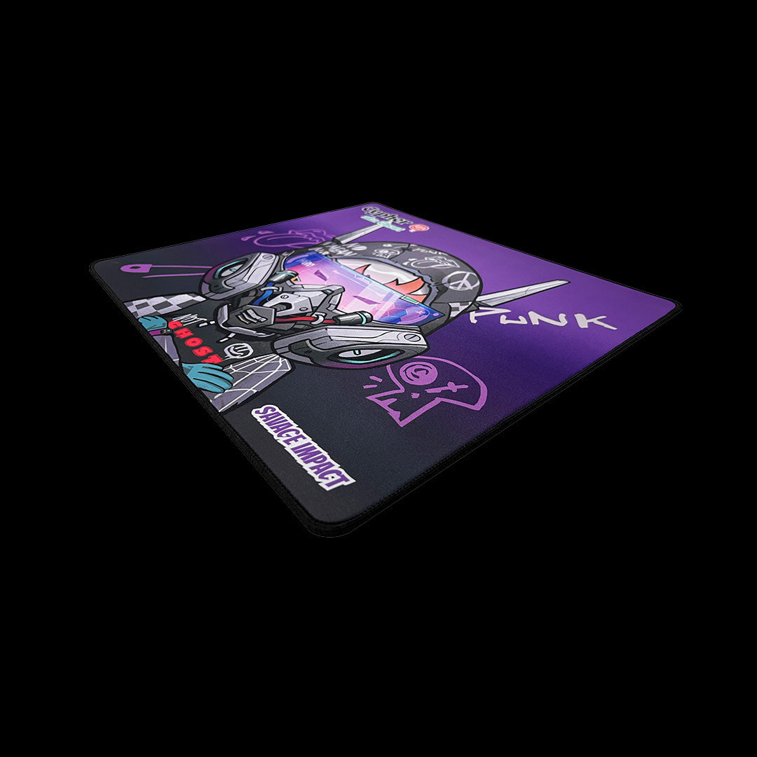 MousePAD A4TECH - gaming, Bloody "BP-45W" Cypher Ghost, cauciuc si material textil, 453 x 400 x 5 mm, imagine, "BP-45W Cypher Ghost" 4711421 002448