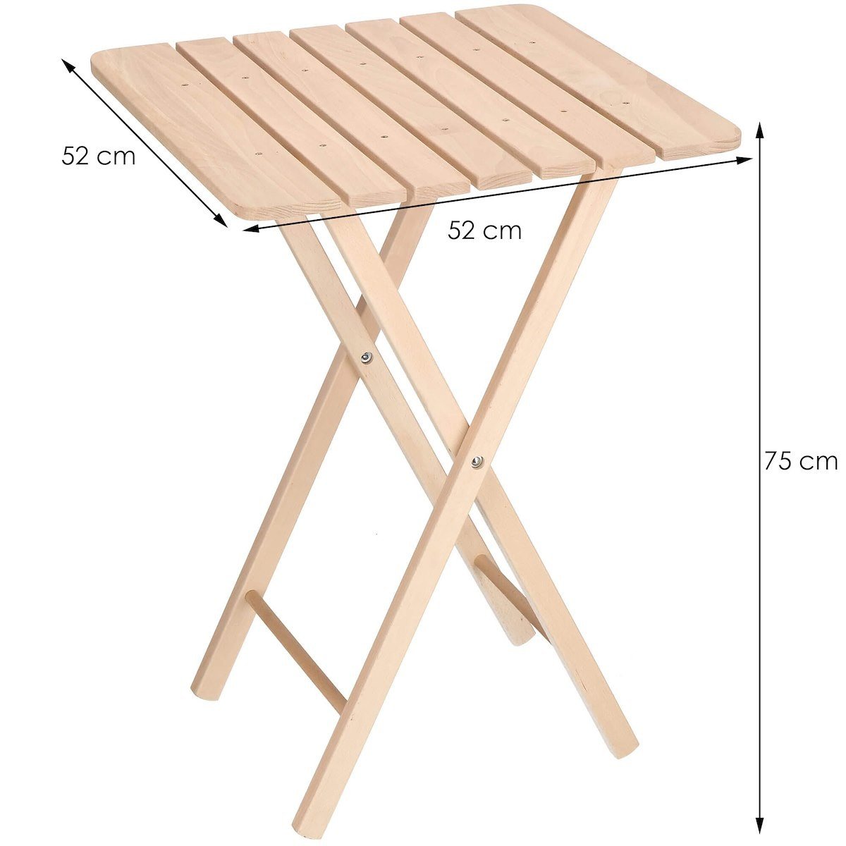 Set masa patrata plianta, cu 2 scaune pliante, gradina sau balcon Solas