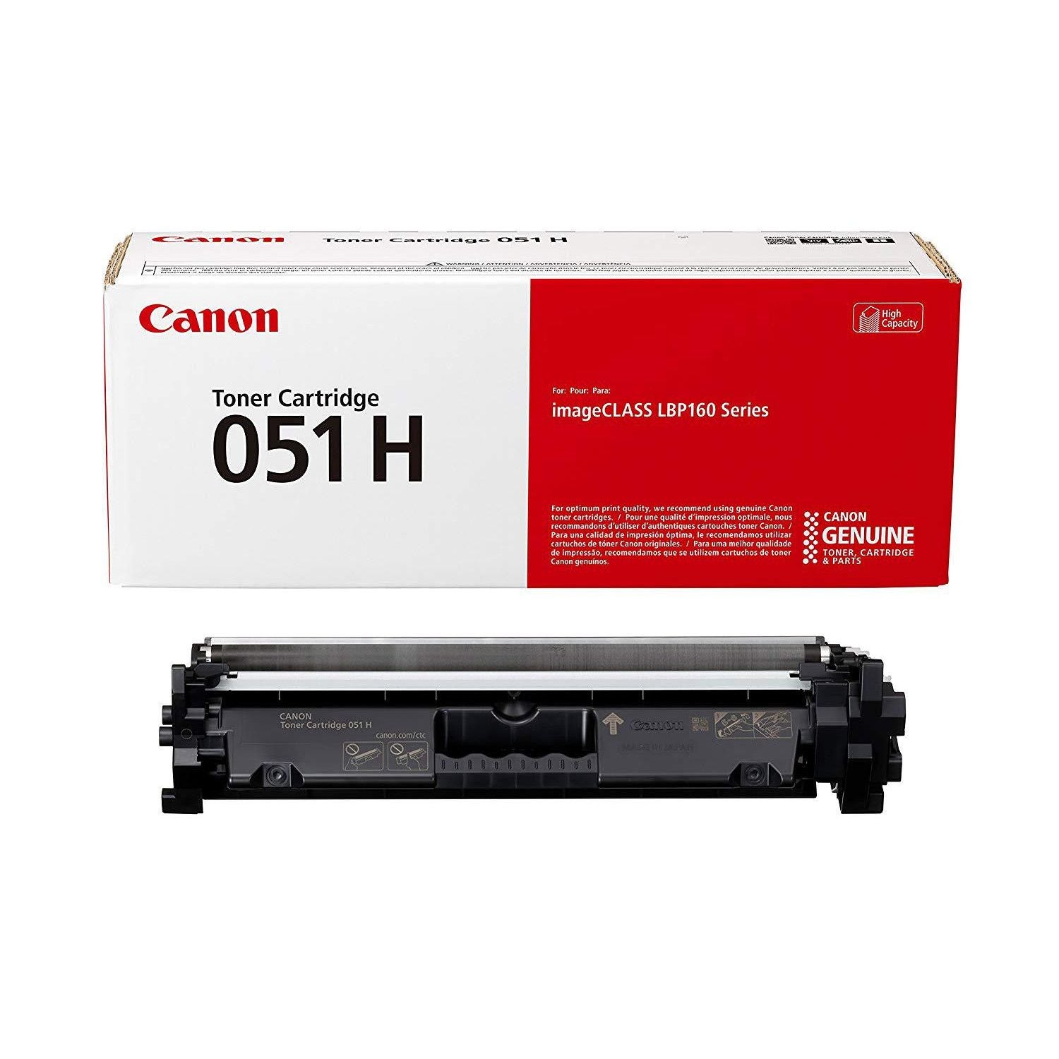 Toner Original Canon Black, CRG-051H, pentru I-Sensys LBP-162|MF-264|MF-267|MF-269, 4.1K, , "2169C002AA"