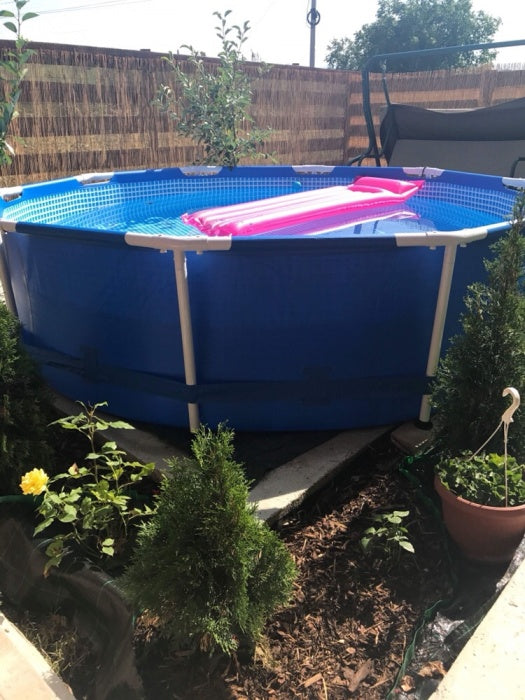 Piscina cadru metalic Intex, 305x76 cm, 4500 litri, rotunda