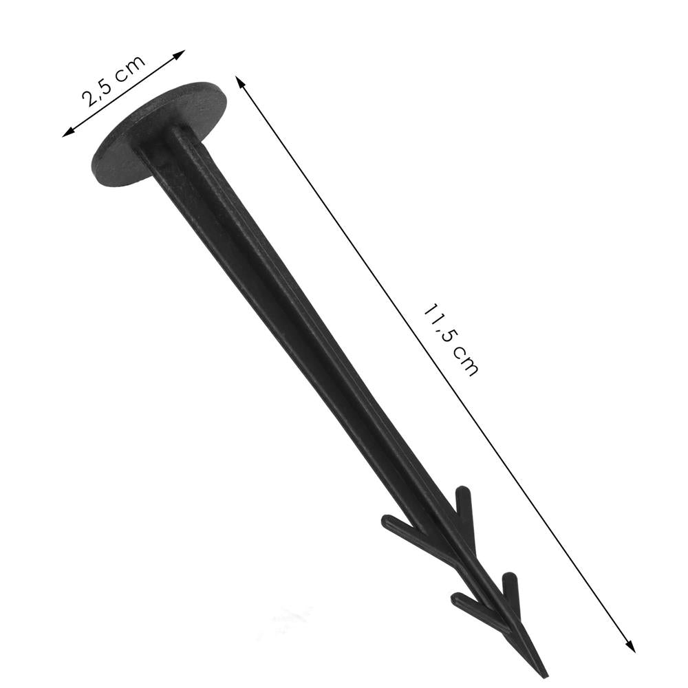 Plasa anti pasari 10x20m din polietilena, cu pini de fixare, verde