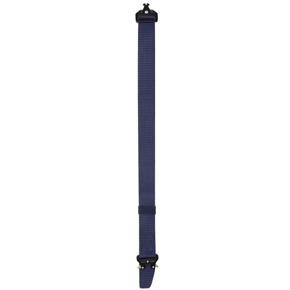 Curea centura Tactical Combat pentru barbati 3.5 x 125 cm, rezistent, albastru inchis