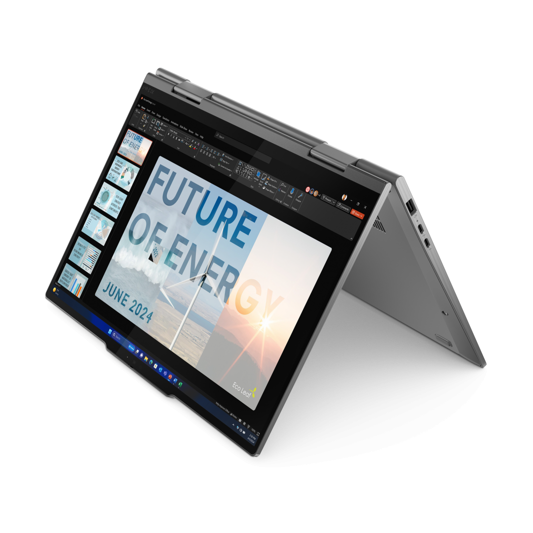 LENOVO ThinkPad X1 2-in-1 G9 Intel Core Ultra 7 155U 14inch 2.8K OLED MT 32GB LP5X 1TB SSD M.2 UMA Wi-Fi 6E + BT FPR W11P 3Y Premier "21KE003HRI" ((timbru verde 3.5 lei)