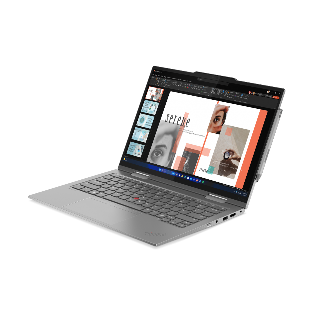 LENOVO ThinkPad X1 2-in-1 G9 Intel Core Ultra 7 155U 14inch 2.8K OLED MT 32GB LP5X 1TB SSD M.2 UMA Wi-Fi 6E + BT FPR W11P 3Y Premier "21KE003HRI" ((timbru verde 3.5 lei)