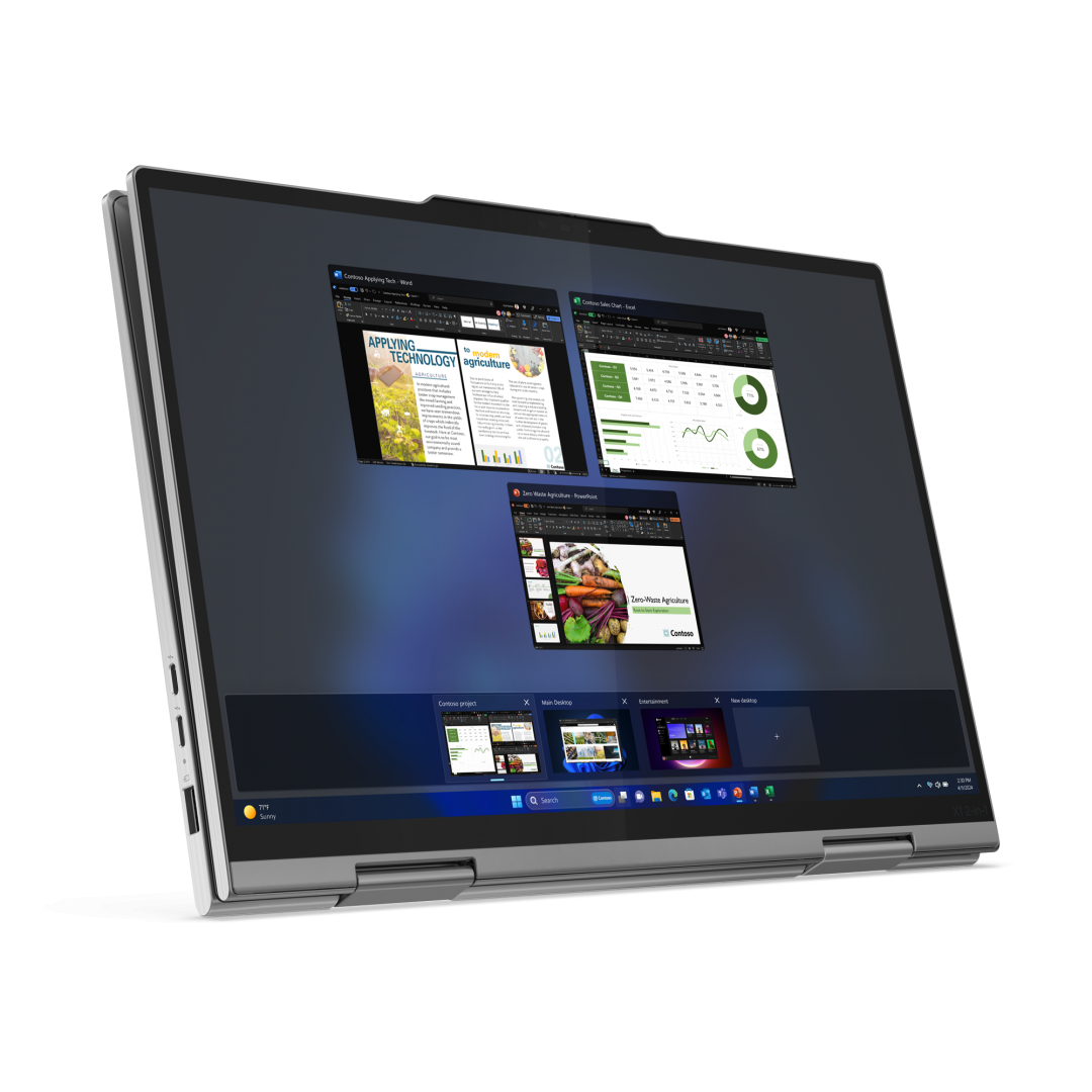 LENOVO ThinkPad X1 2-in-1 G9 Intel Core Ultra 7 155U 14inch 2.8K OLED MT 32GB LP5X 1TB SSD M.2 UMA Wi-Fi 6E + BT FPR W11P 3Y Premier "21KE003HRI" ((timbru verde 3.5 lei)