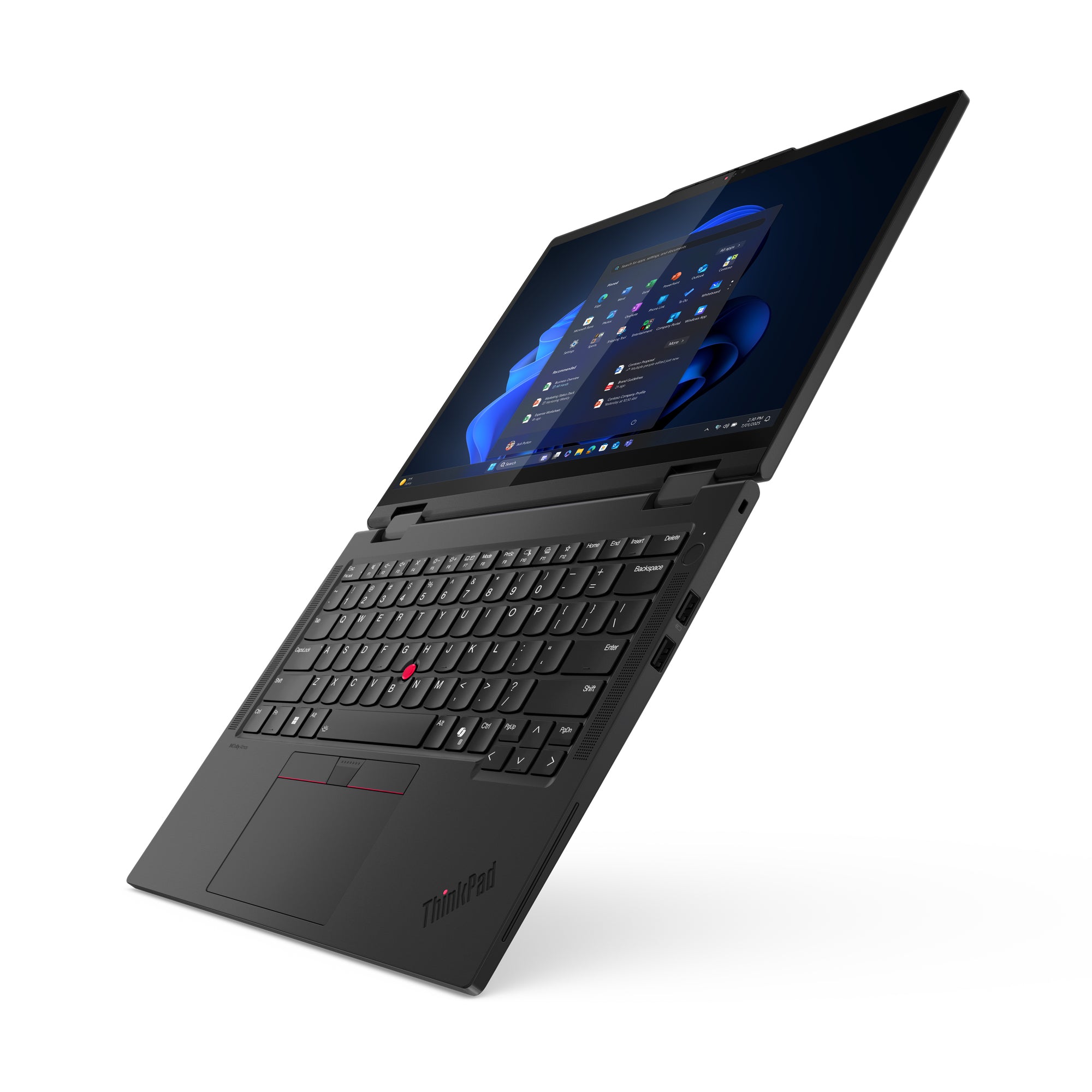 14 ThinkPad T14s 2-in-1 Gen 1, WUXGA IPS Touch, Procesor Intel® CoreTM Ultra 7 255U (12M Cache, up to 5.20 GHz), 32GB LPDDR5X, 1TB SSD, Intel Graphics, Win 11 Pro, Black "21R3004KRI"