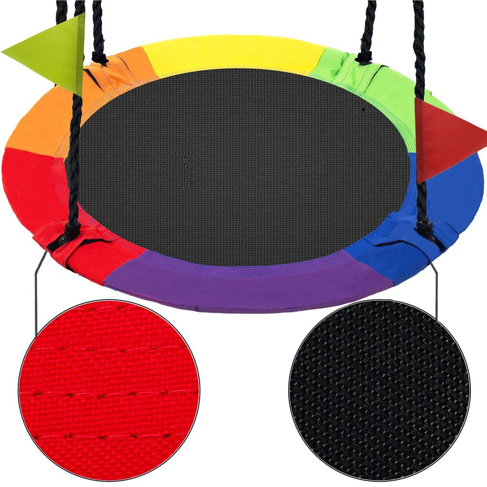 Leagan tip cuib 100cm, inaltime reglabila, 150 kg, Multicolor - 23