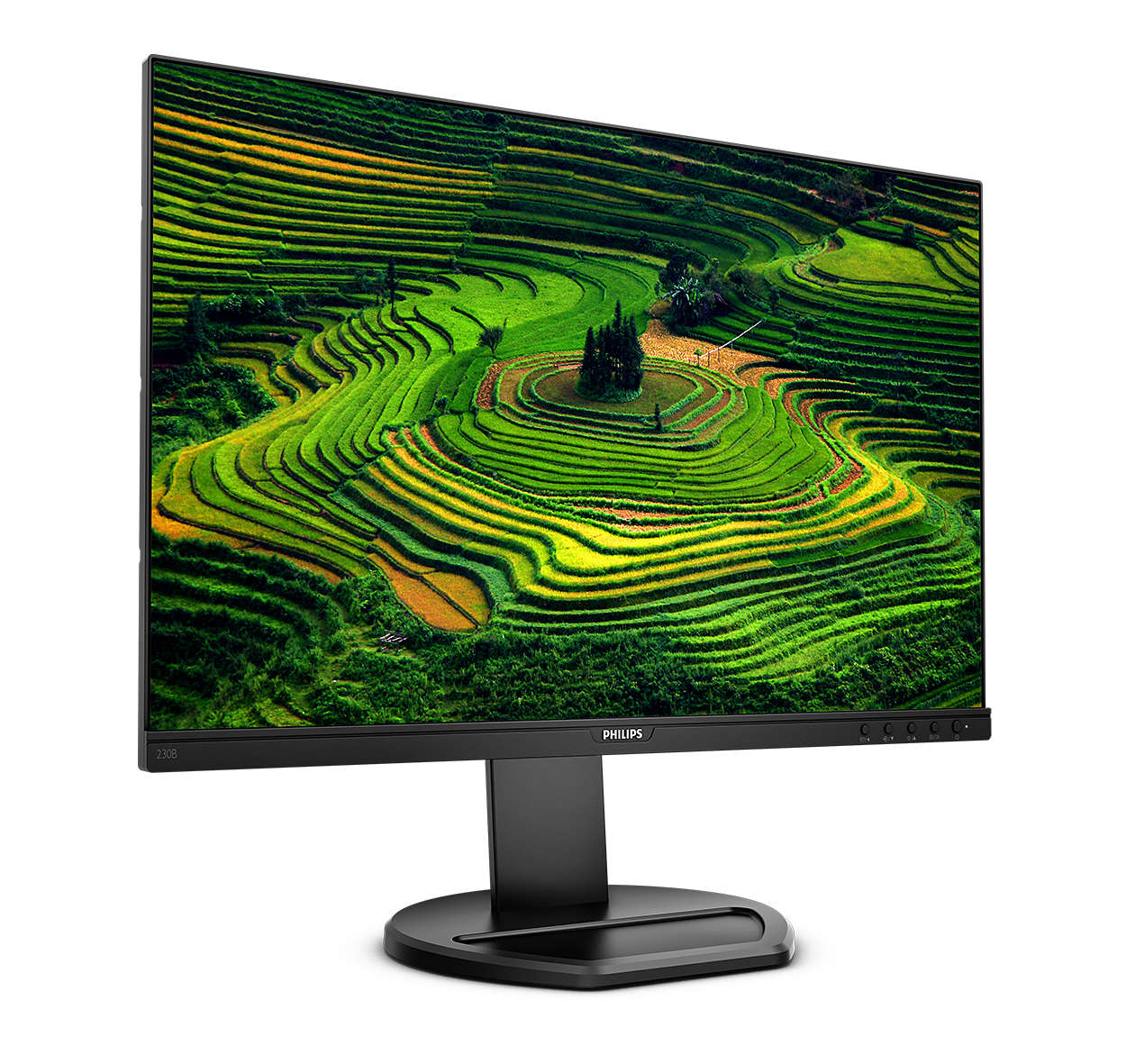 MONITOR PHILIPS 22.5", home, office, IPS, Full HD (1920 x 1080), Wide, 250 cd/mp, 5 ms, HDMI, DVI, VGA, DisplayPort, "230B8QJEB/00"