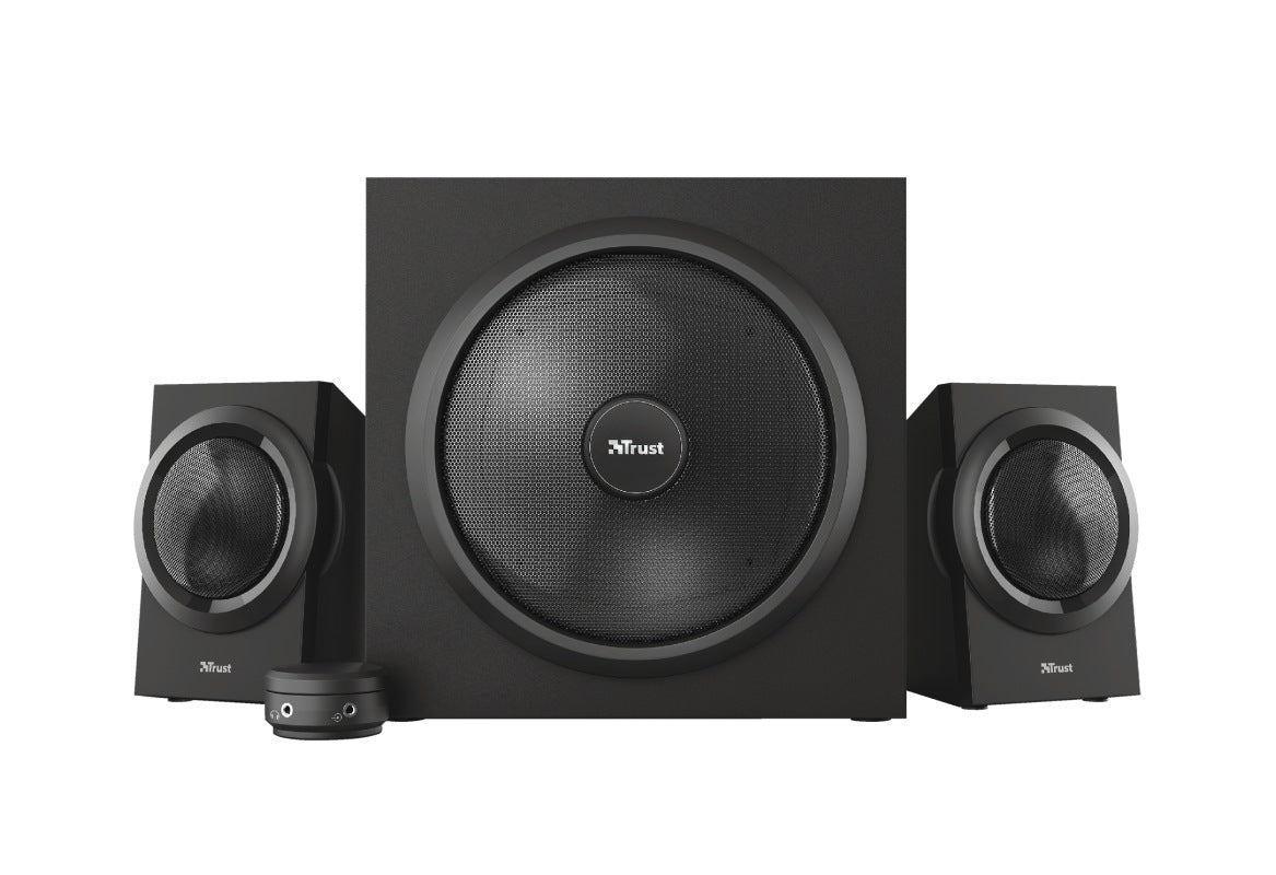 BOXE TRUST, "Yuri " 2.1, RMS: 60 W (2x 15W, 1 x 30W) negru, "TR-23696"