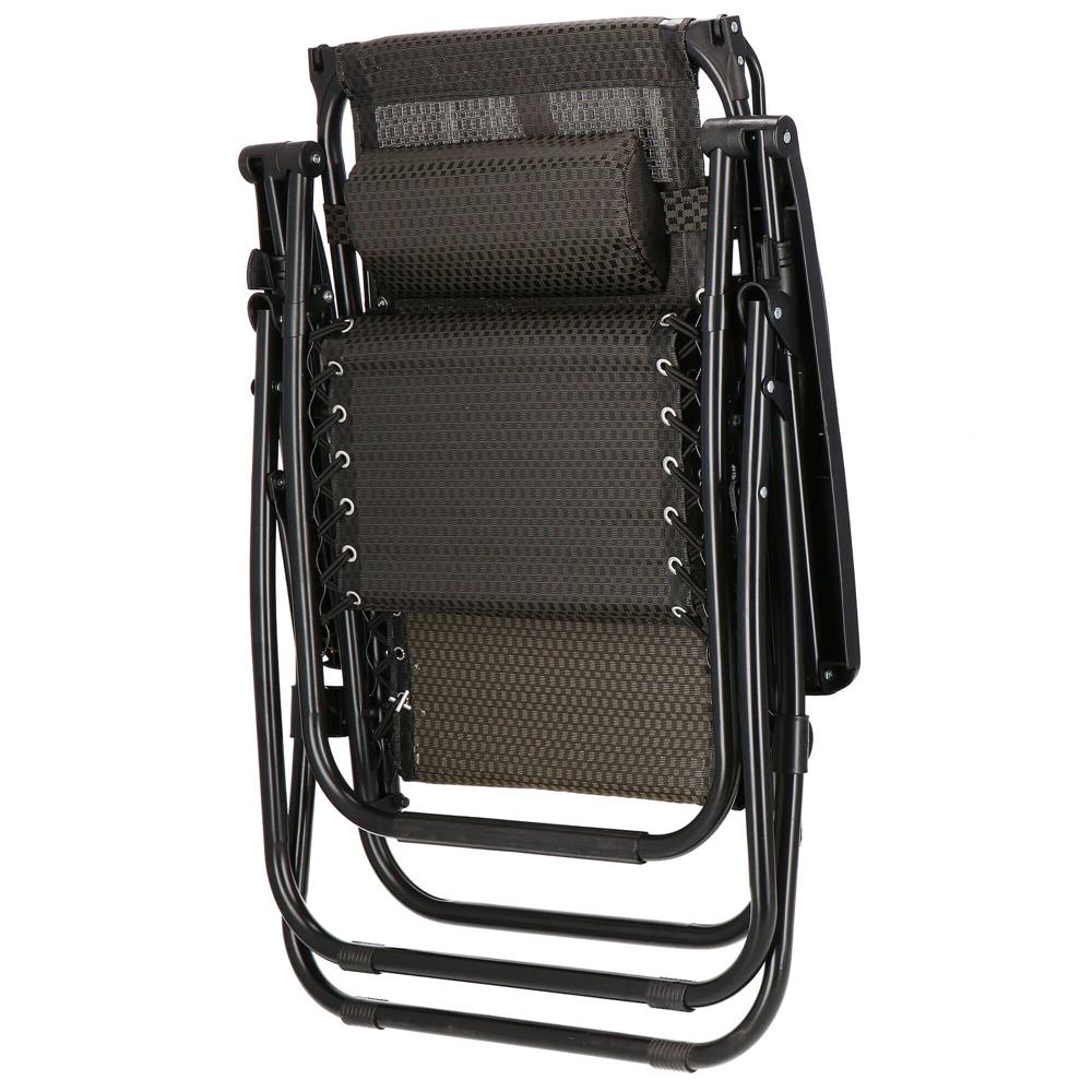 Sezlong pliabil cu parasolar si suport pahare, 77x110x175cm, maro