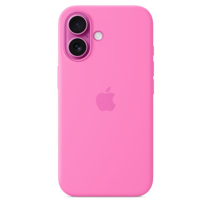 iPHONE Case 16 Silicone Pk (iPhone 16 Silicone Case with MagSafe - Peony)