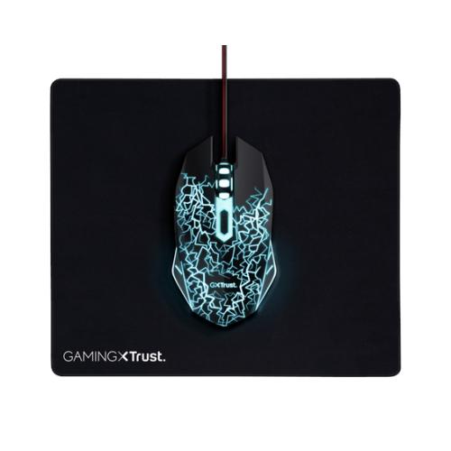 TRUST BASICS GAMING MOUSE & PAD "24752" (timbru verde 0.18 lei)