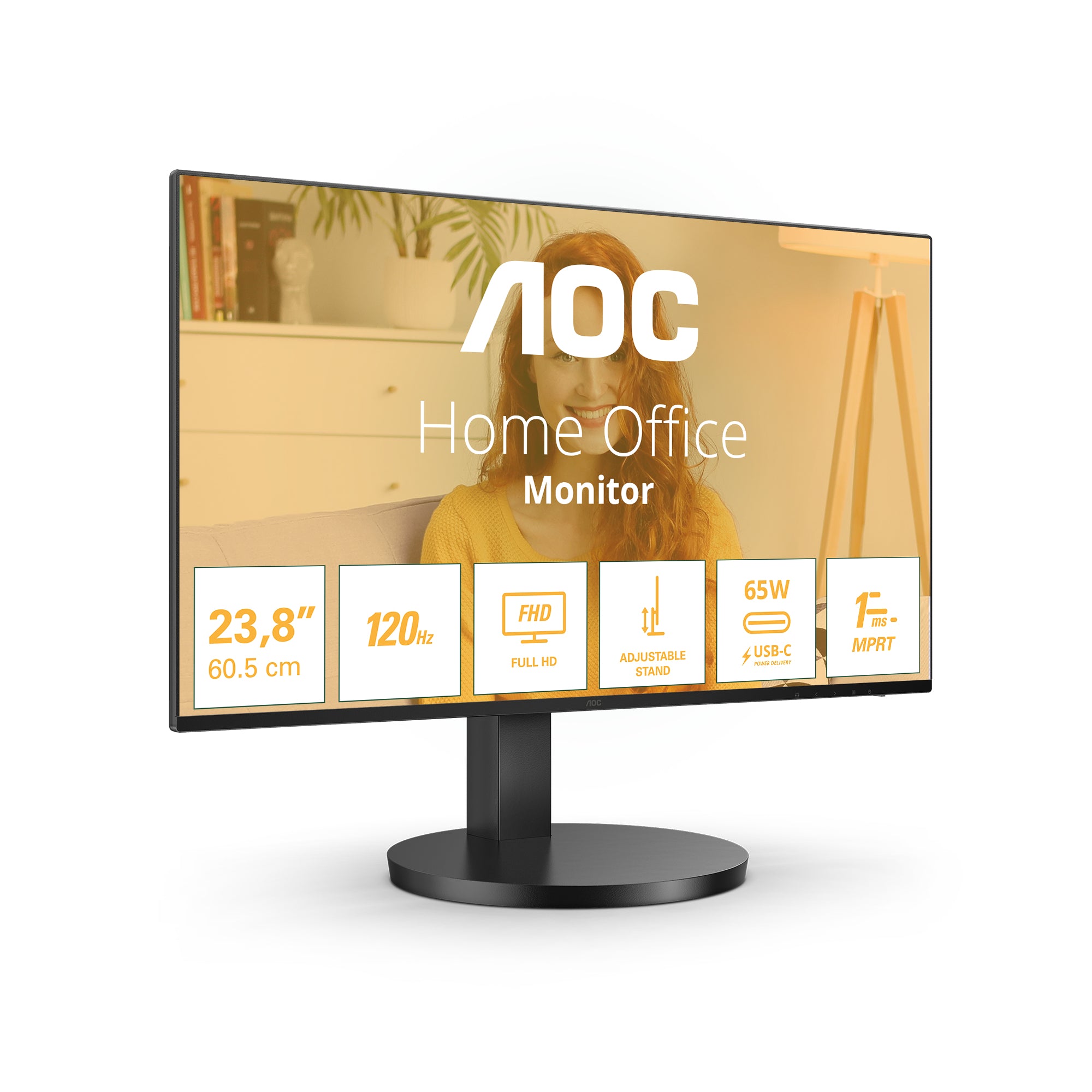 Monitor AOC 23.8" 24B3CF2 "24B3CF2"