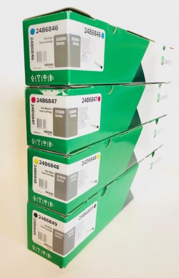 Toner Original Lexmark Black, 24B6849, pentru XC9225|XC9235|XC9245|XC9255|XC9265, 30K, "24B6849"