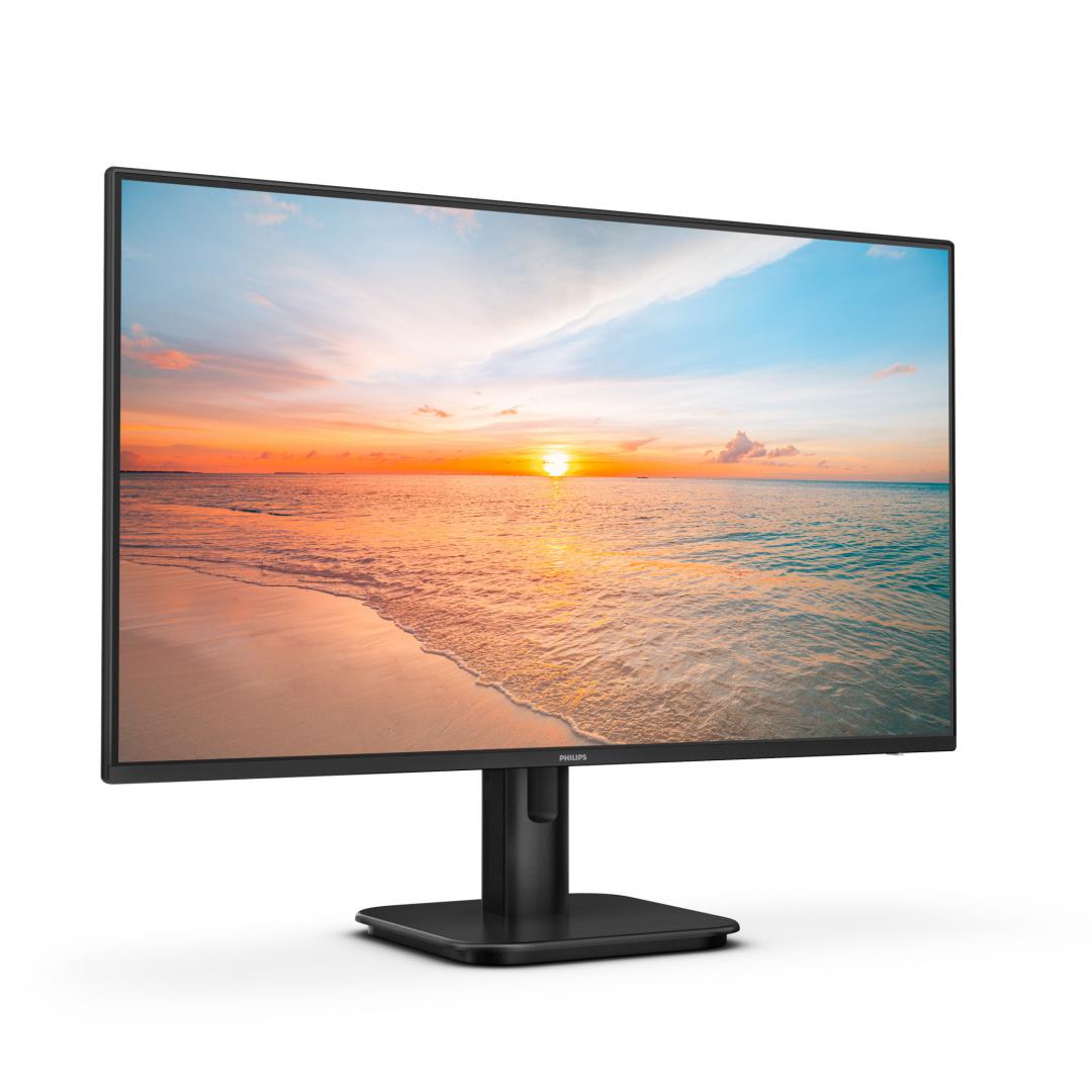 Monitor Philips 23.8" IPS FHD 1920x1080 120Hz 4ms (1ms MPRT) FlickerFree Boxe 2Wx2 VGA HDMI 24E1N1100A/00 ( timbru verde 7 lei )