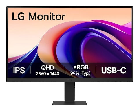 24U631A-B 23.8 inch QHD IPS 5 ms 100 Hz USB-C HDR 