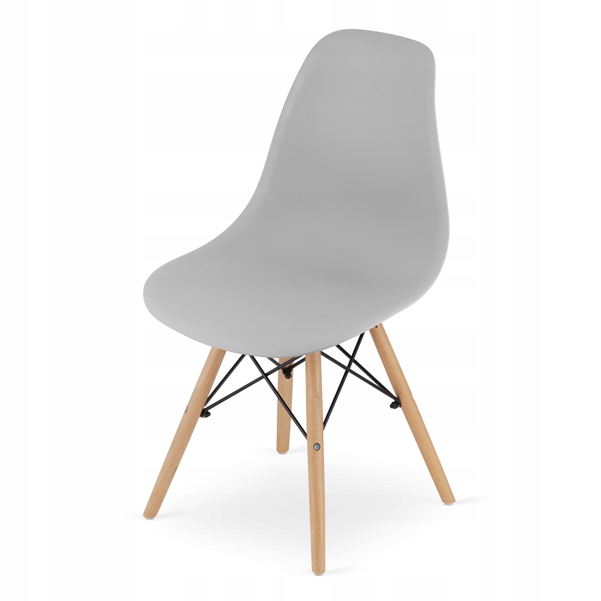 Scaun dining Scandinav pentru bucatarie, 38x42x82cm, gri