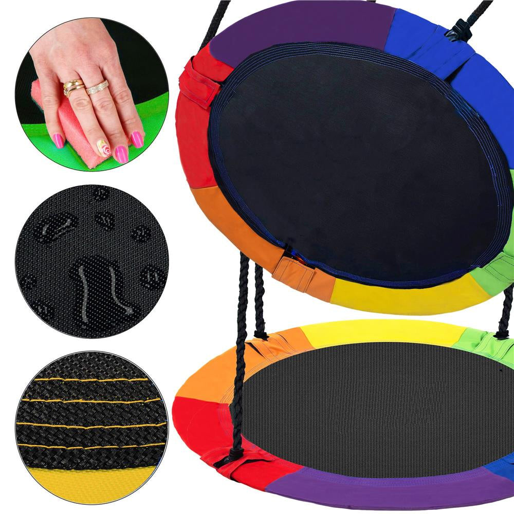 Leagan tip cuib 100cm, inaltime reglabila, 150 kg, Multicolor - 25