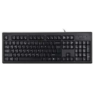 TASTATURA A4TECH, "KR83", cu fir, 104 taste format standard, USB, negru, "KR-83-USB"