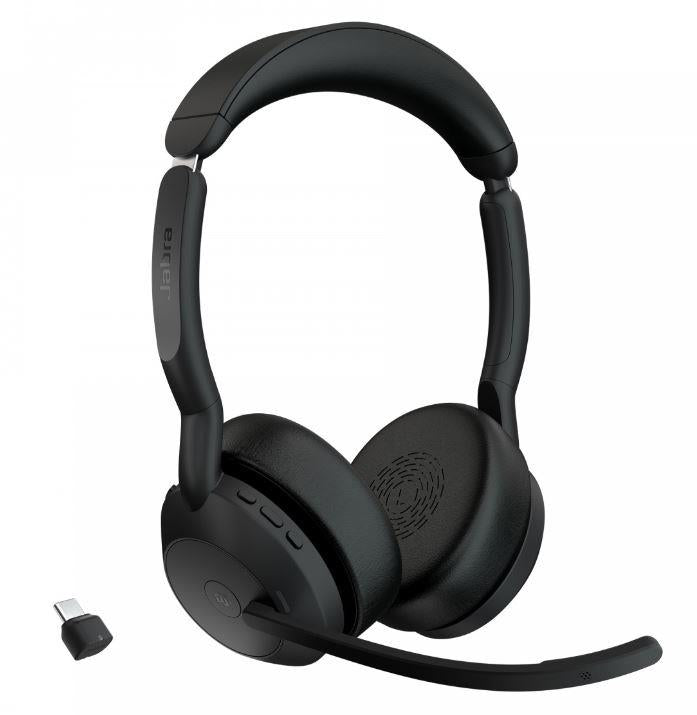 CASTI Jabra  Evolve2 55 Link380a MS Stereo "25599-999-999" (timbru verde 0.8 lei)