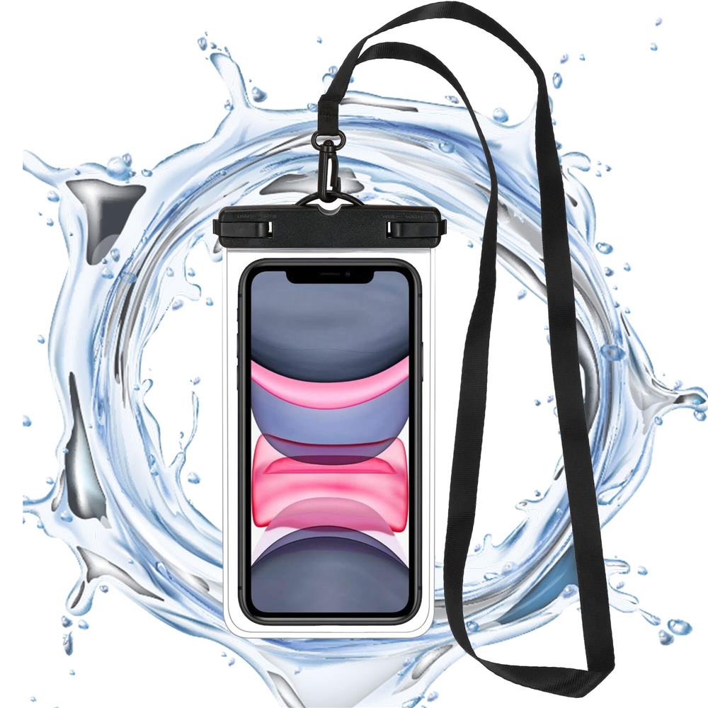 Husa telefon subacvatica waterproof impermeabila, universala, 180x110mm, cu snur