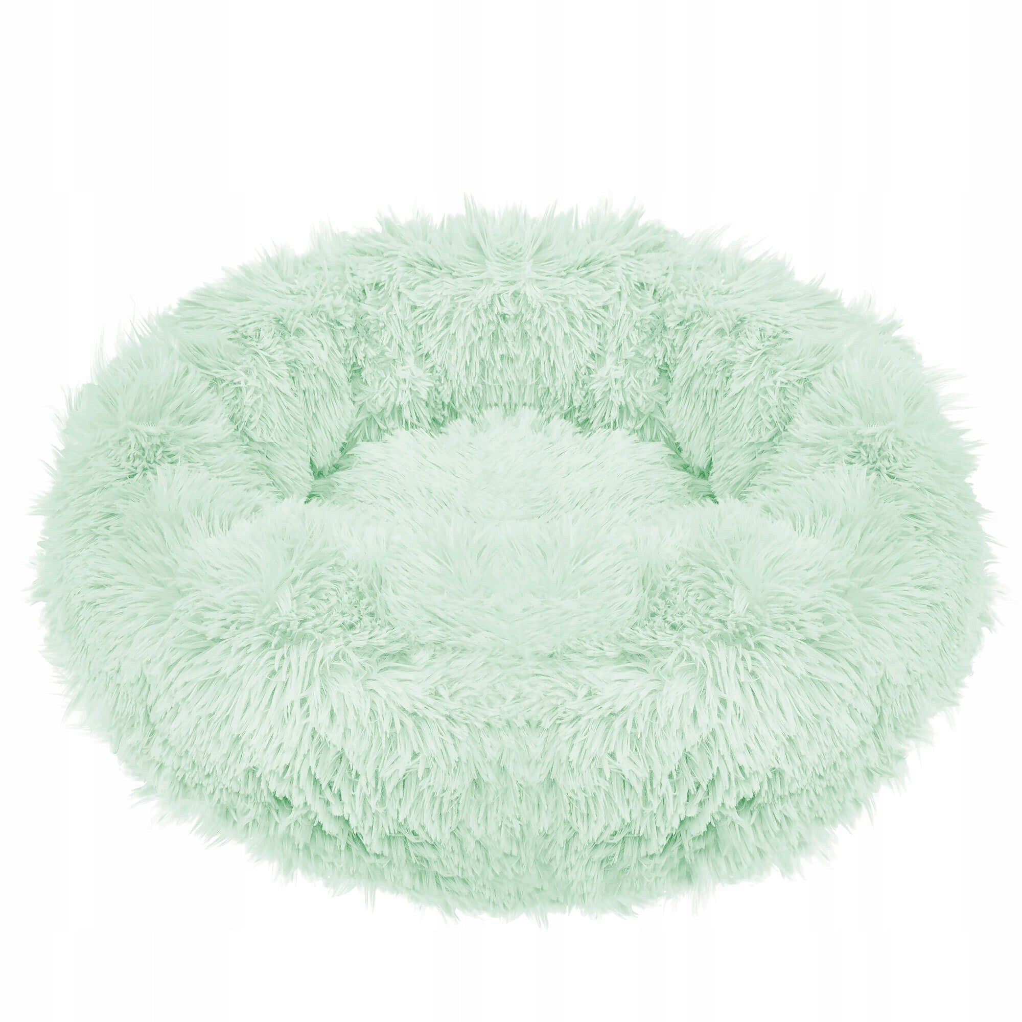 Pat Sersimo pentru caini si pisici, cu husa detasabila, verde menta, diametru 60cm
