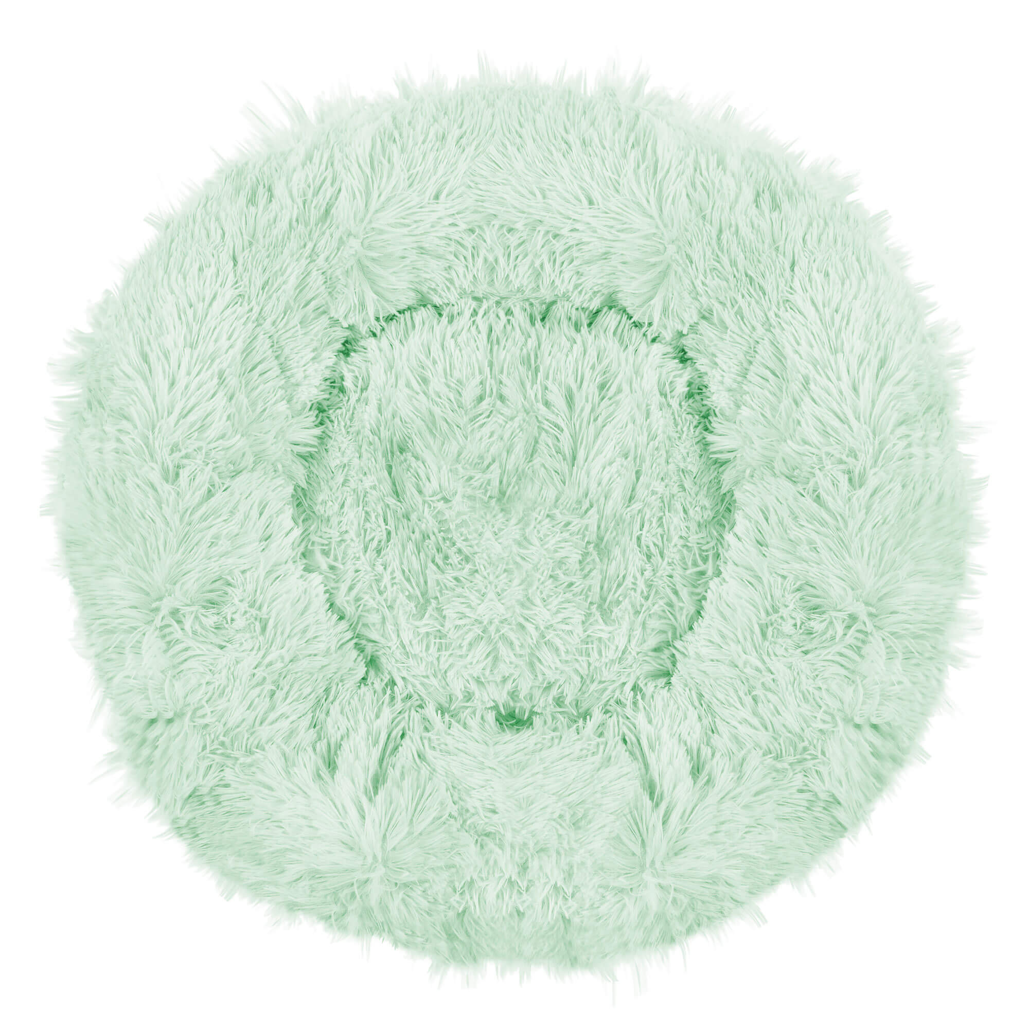 Pat Sersimo pentru caini si pisici cu husa detasabila, verde menta, diametru 80cm