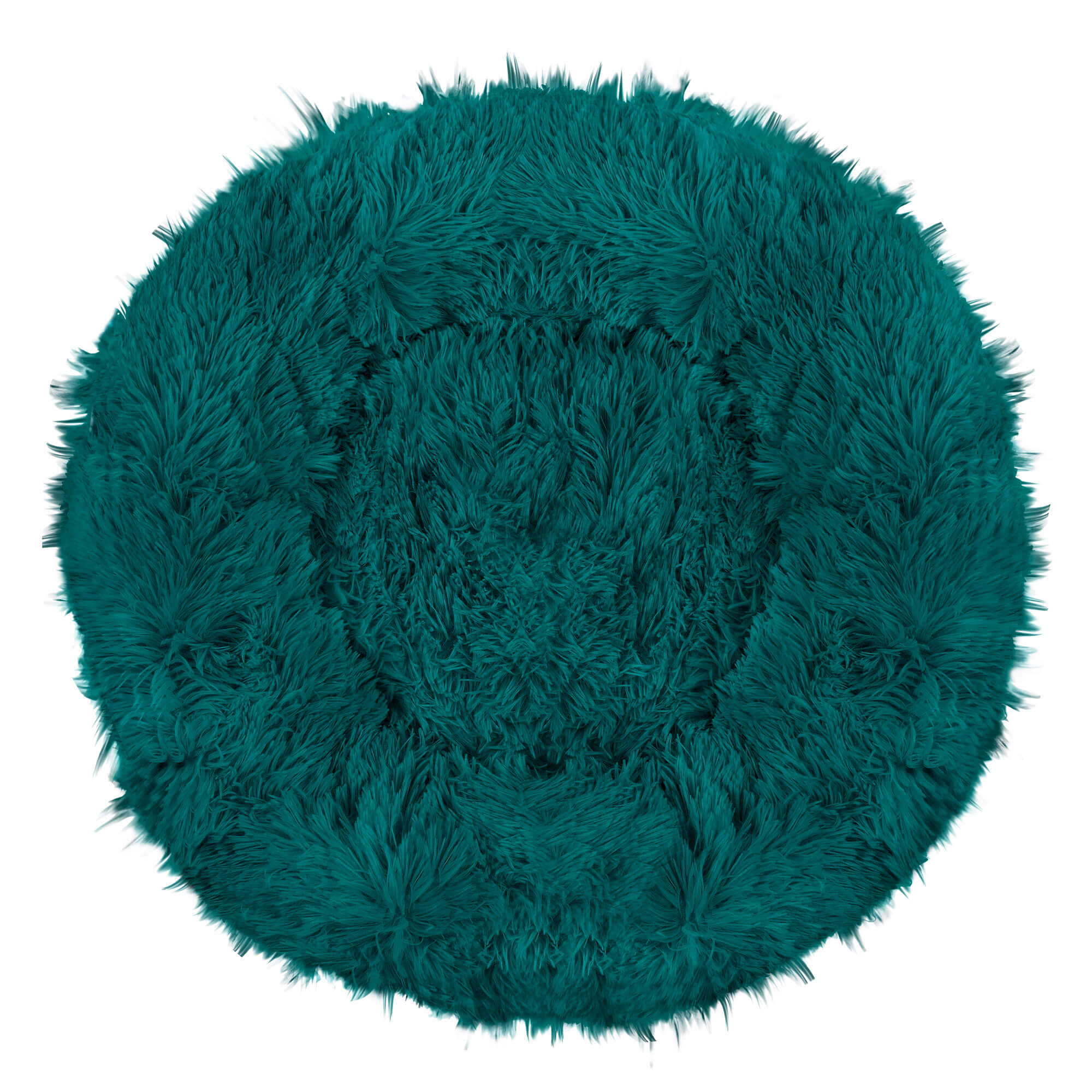 Pat Sersimo pentru caini si pisici, cu husa detasabila, verde, diametru 70cm