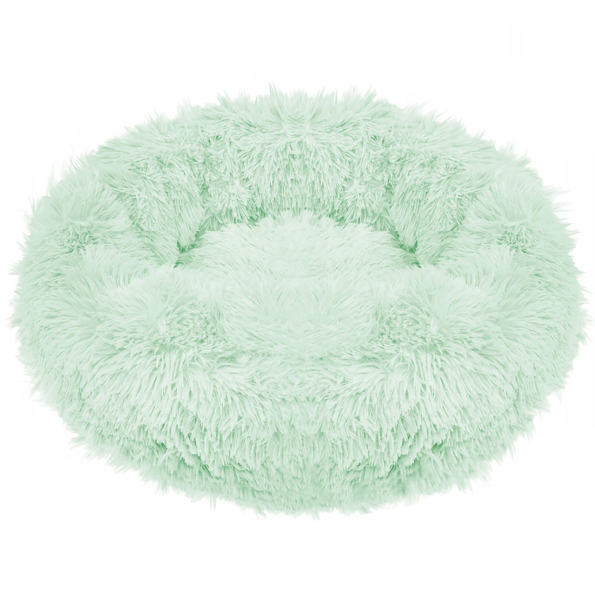 Pat Sersimo pentru caini si pisici, cu husa detasabila, verde menta, diametru 50cm