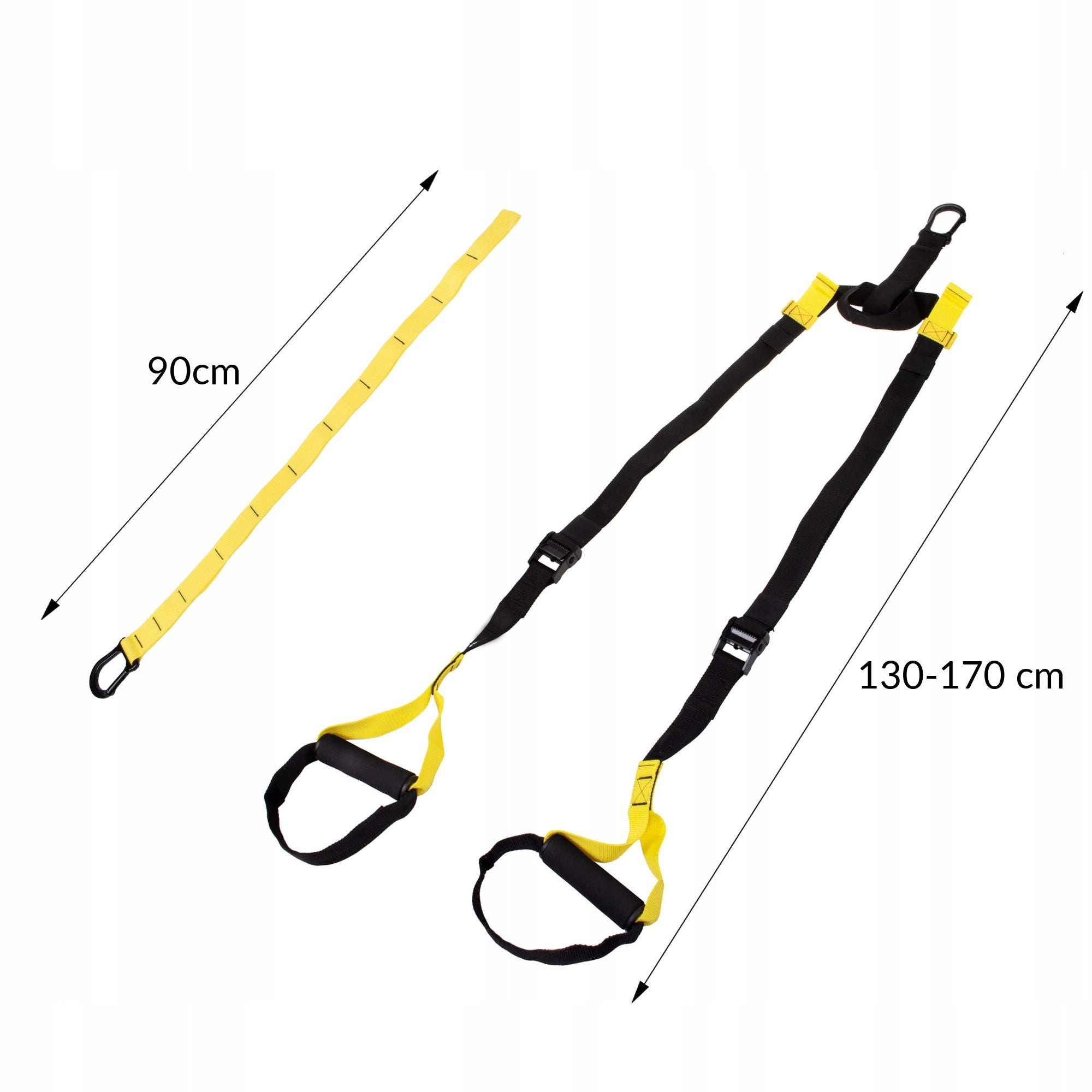 Set sistem suspensie tip TRX, fitness, crossfit sau aerobic, 250kg